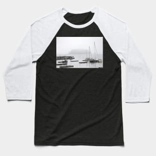 The Fog and The Island Baseball T-Shirt